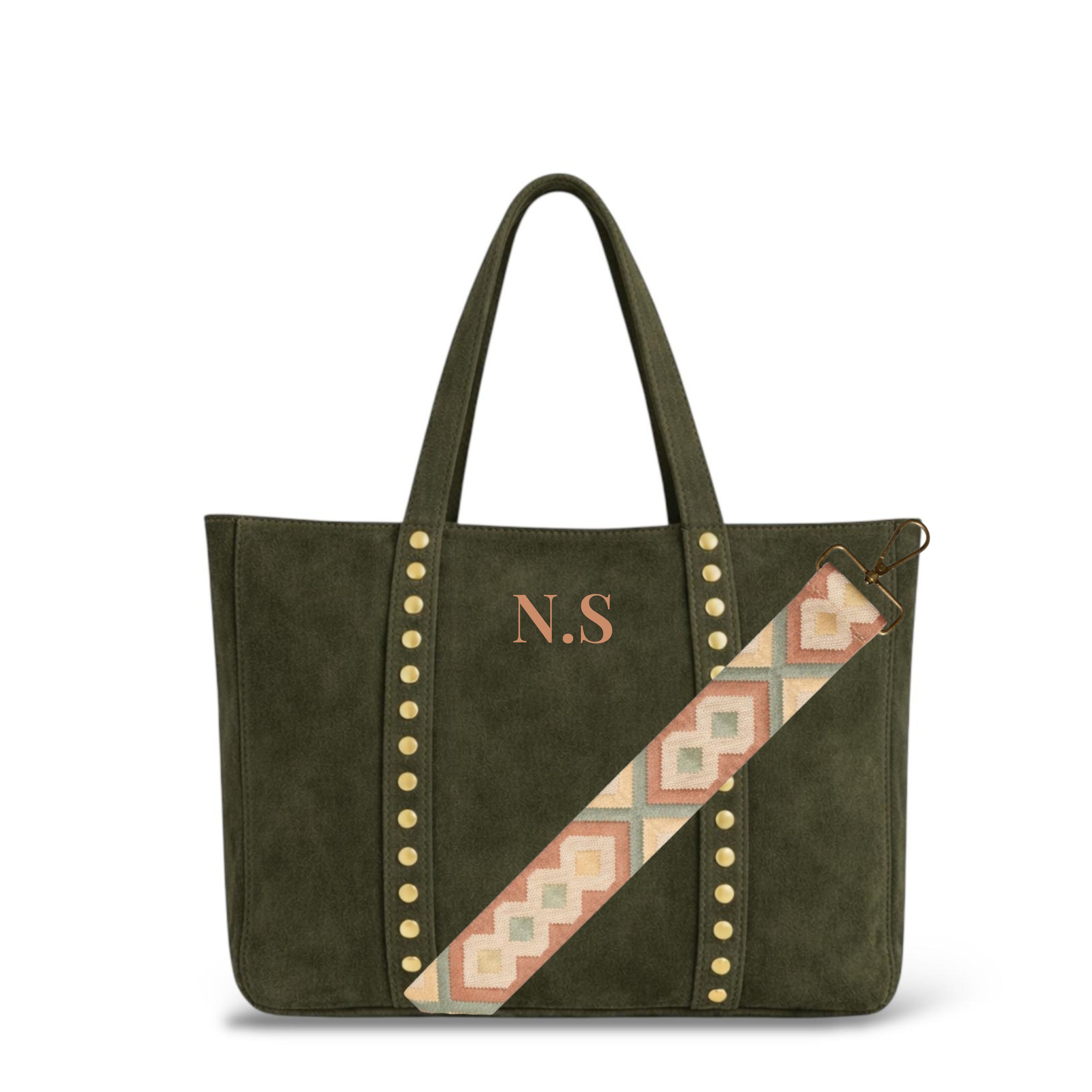 SHOPPER ROMA | VERDE CAQUI